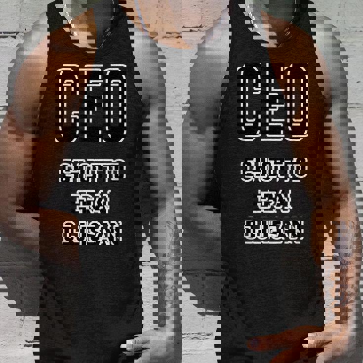 Ceo《Chotto Erai Ojisan ちょっとえらい おじさん》最高経営責任者【変なtシャツ屋さん】英語 面白い タンクトップ 彼への贈り物