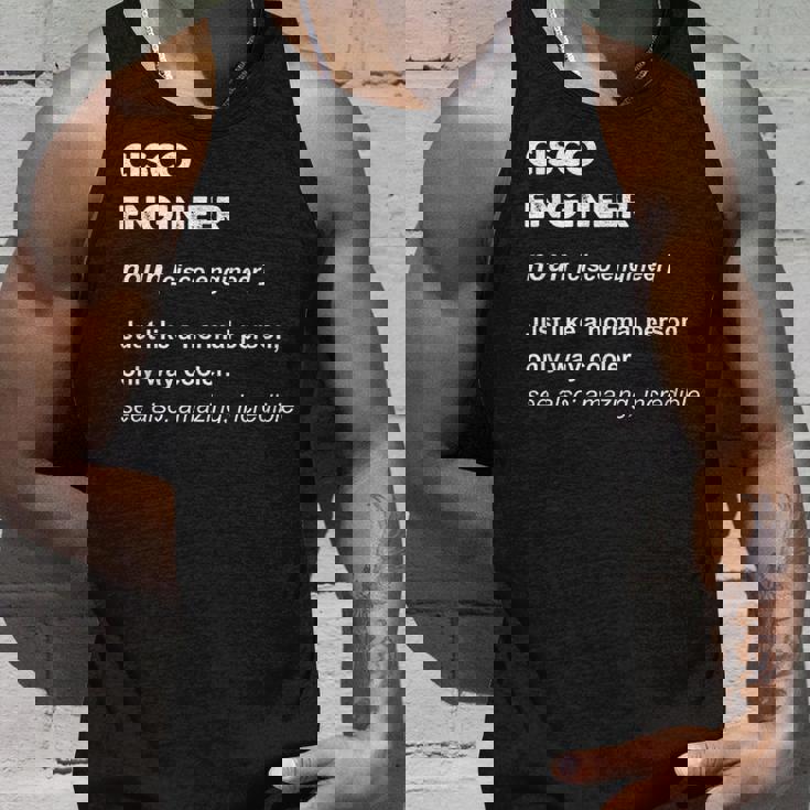 Cisco エンジニアギフト タンクトップ 彼への贈り物