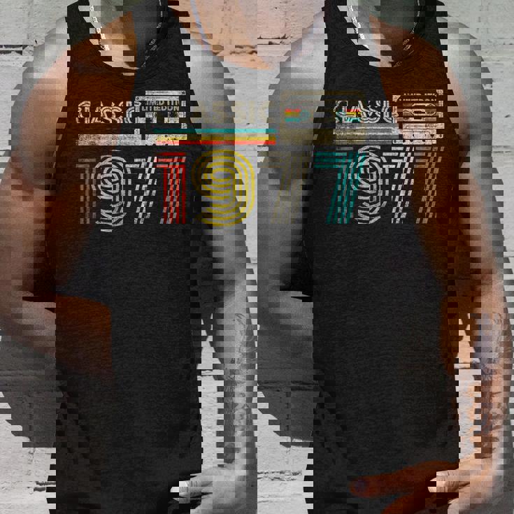 Classic 1977 Retro Birthday Idea 1977 Cassette Tapeintage タンクトップ 彼への贈り物