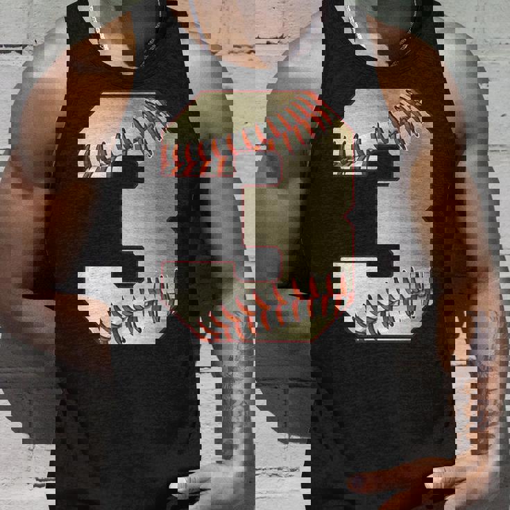 Cool 3 3番 数字 バースデーパーティー 3番目 野球 誕生日 タンクトップ 彼への贈り物