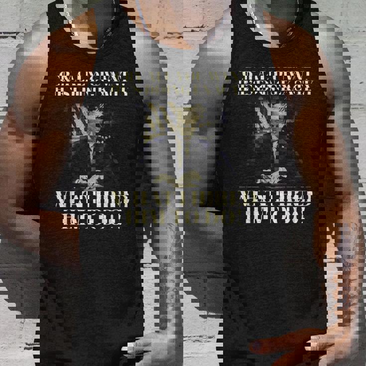 Cry All You Want He's Doing Exactly What I Him To Doに雇われたこと タンクトップ 彼への贈り物