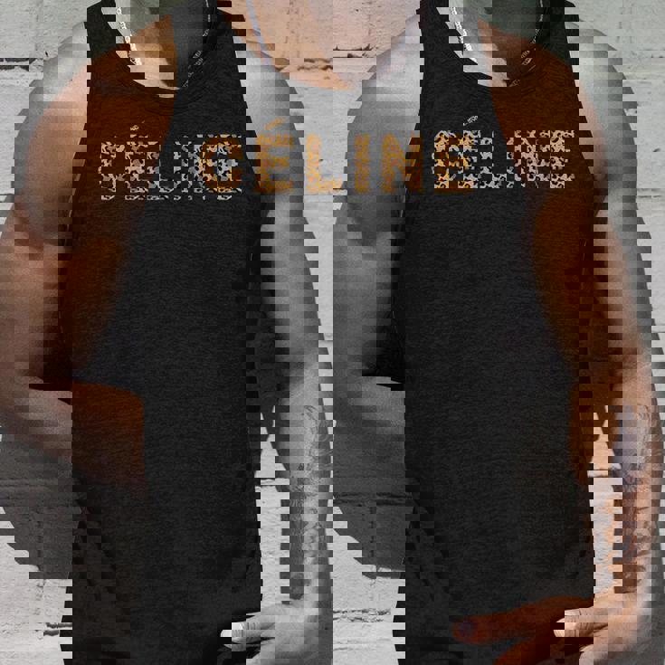 Céline レオパード こんにちは私の名前は、名です タンクトップ 彼への贈り物