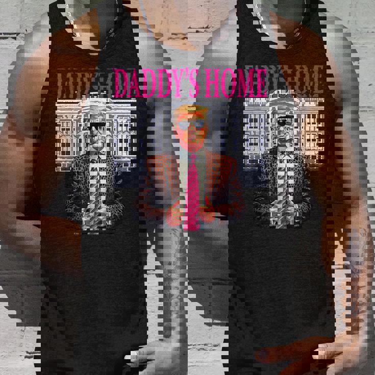 Daddy's Home Pink President Donald Trump House タンクトップ 彼への贈り物