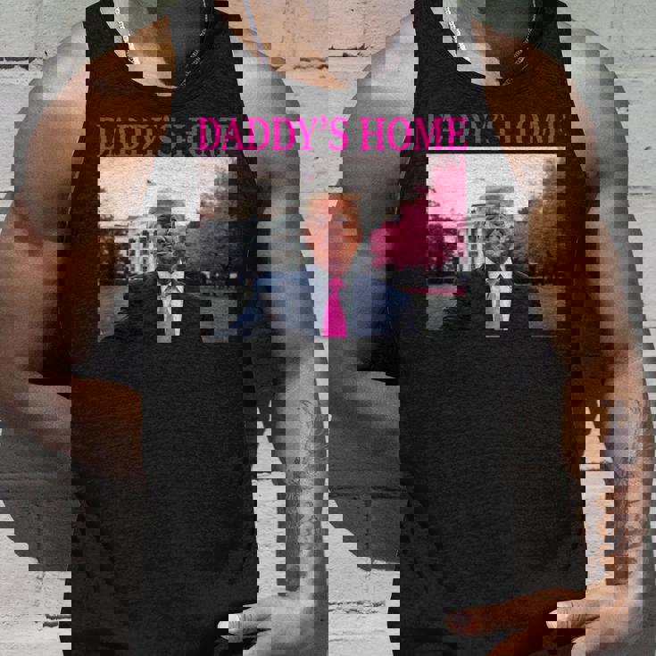 Daddy's Home President Donald Trump Pink Trumpelfie タンクトップ 彼への贈り物