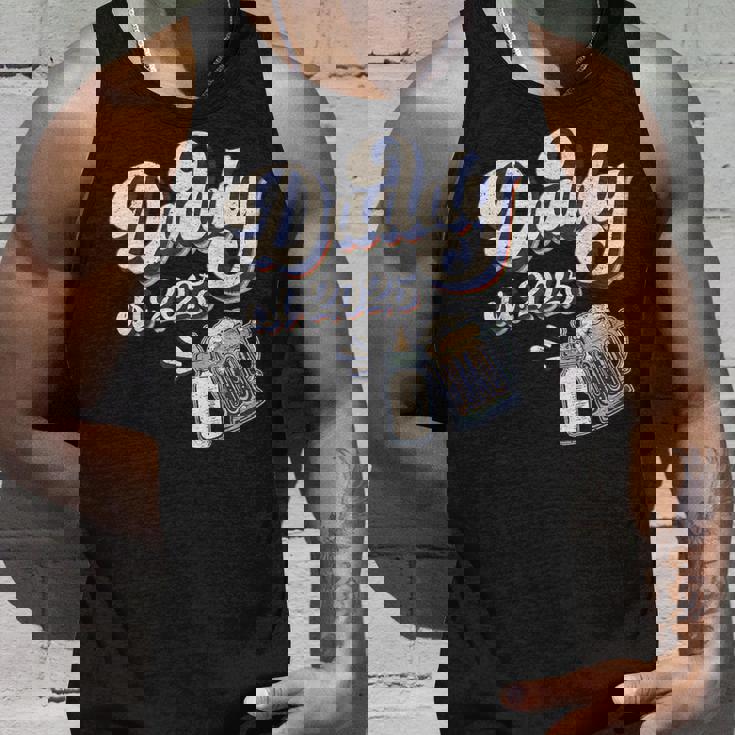 Daddy Est 2025 初めての父の日 新しいパパ 若い父親 タンクトップ 彼への贈り物