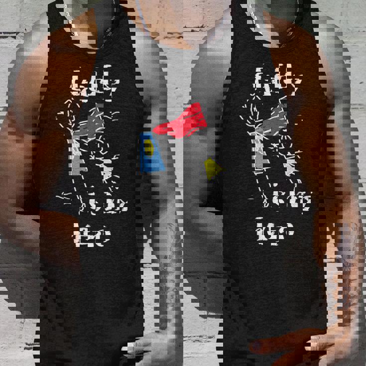 Daddy Is My Herouper Dad 手描き タンクトップ 彼への贈り物