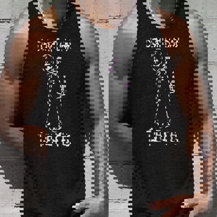 Death To My Twenties RIP 20代 30歳の誕生日 タンクトップ 彼への贈り物