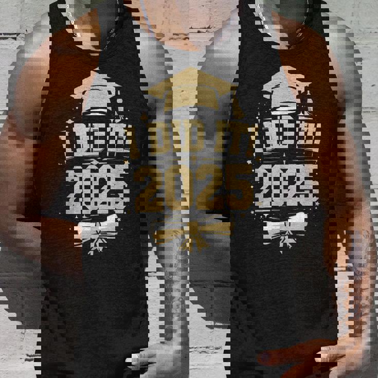 I Did It Graduate 2025 2025年卒業クラス タンクトップ 彼への贈り物