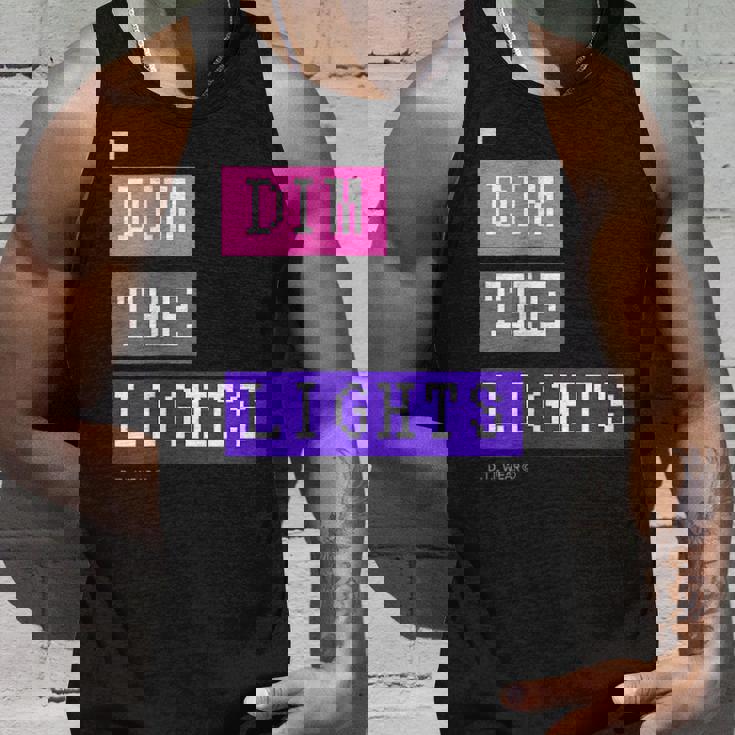 Dim The Lights 007 メンズ ロック ライブ フェス バンド ゲーム 音楽 おしゃれ 男女兼用 キッズ タンクトップ 彼への贈り物