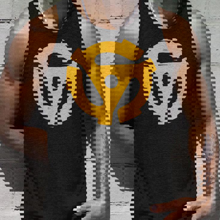 Dj 45Rpmアダプター ターンテーブルミュージック タンクトップ 彼への贈り物