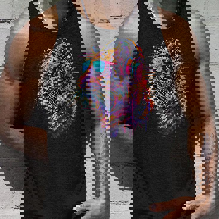 Dj Tiger ミュージックヘッドフォン ハウス ビートメーカー 音楽プロデューサー タンクトップ 彼への贈り物