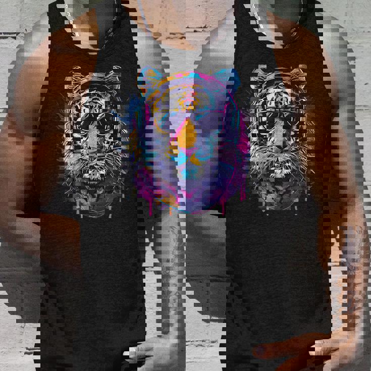 Dj Tiger ミュージックヘッドフォン 音楽プロデューサー ハウス ビートメーカー タンクトップ 彼への贈り物