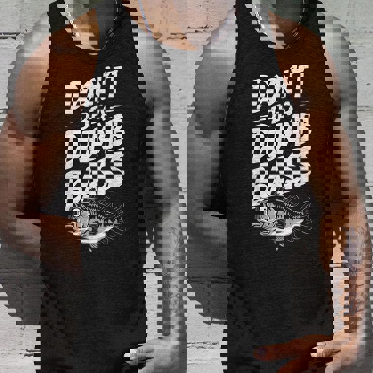 Don’T Be A Dumb Bass Fishing Lover タンクトップ 彼への贈り物