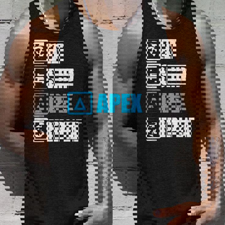 Eatleep Apex リピートシャツ 面白いモチベーションギフト タンクトップ 彼への贈り物