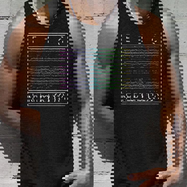 Eeg技術者 神経学 カラフルな脳波 Eeg タンクトップ 彼への贈り物