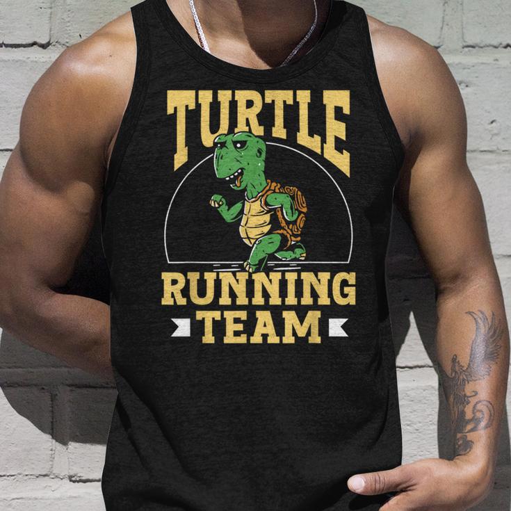 Débardeur L'équipe Turtle Running - Design Tortue Course Humoristique Pour Sportifs