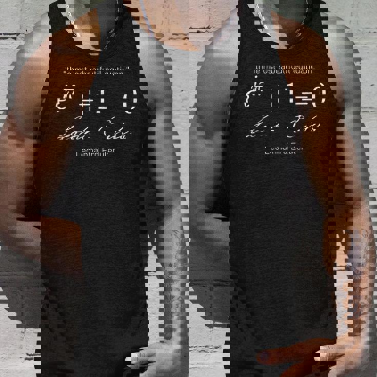 Euler's Identity 「最も美しい方程式」代数 タンクトップ 彼への贈り物