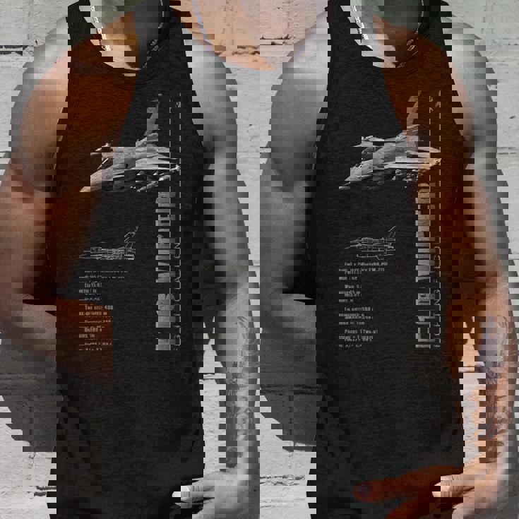 F-16 バイパー ファイティング ファルコン ジェット戦闘機仕様 タンクトップ 彼への贈り物