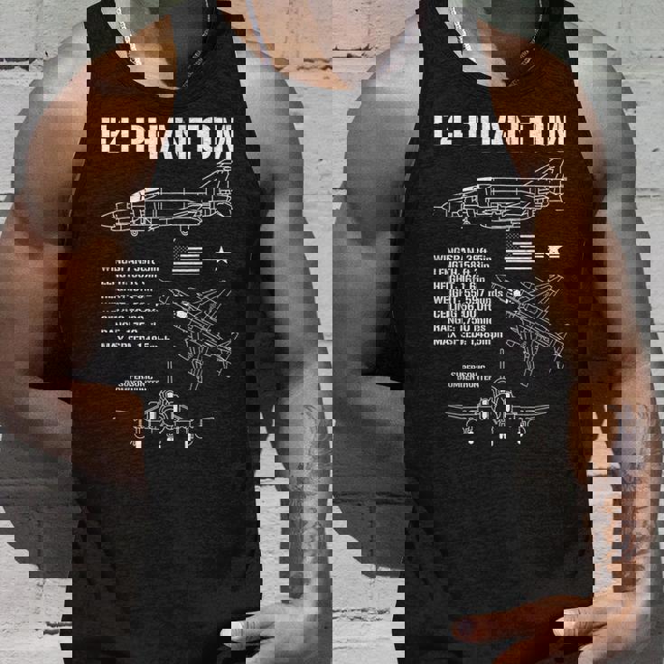 F-4 ファントム 戦闘機 ジェット仕様 軍用飛行機 F4 ファントム タンクトップ 彼への贈り物