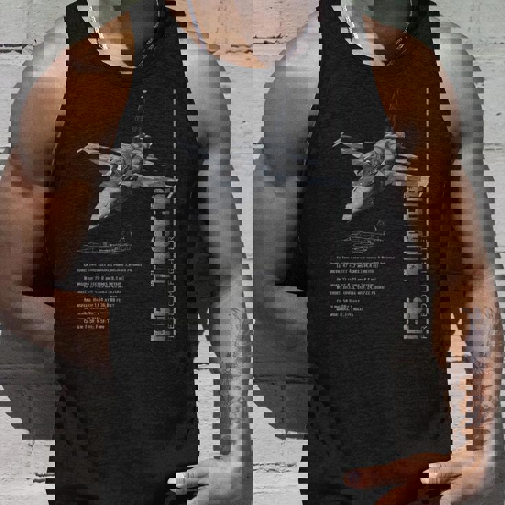 F-5 タイガージェット戦闘機仕様 タンクトップ 彼への贈り物