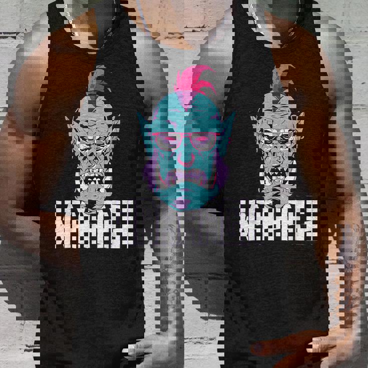 Fantasy Ork Mmorpg Rpg ゲーマーヘッド タンクトップ 彼への贈り物