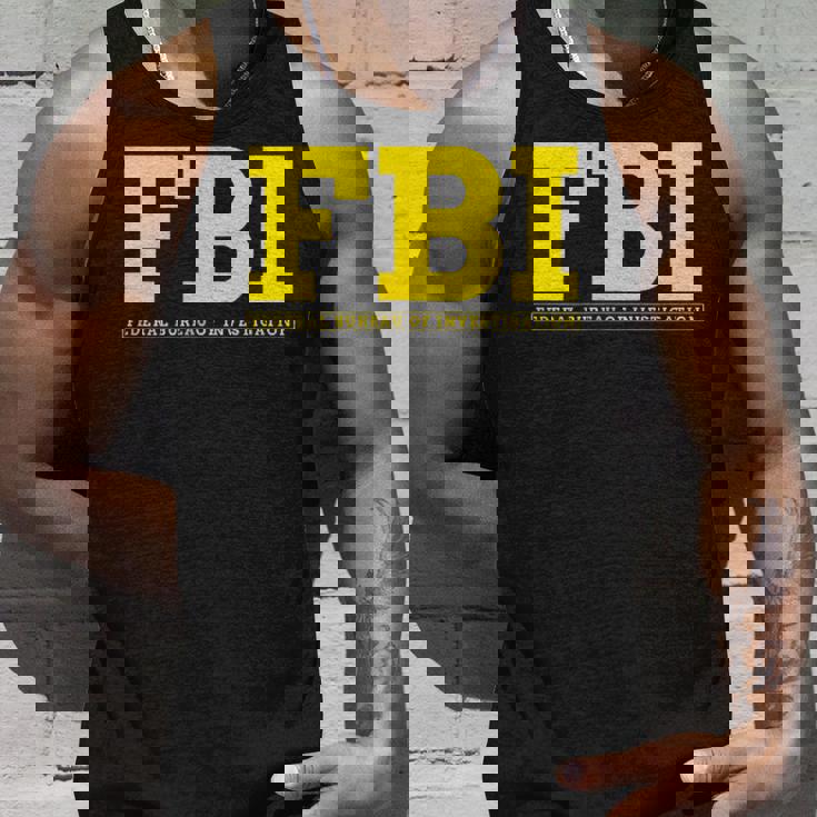 Fbi連邦捜査官事務所両面 タンクトップ 彼への贈り物