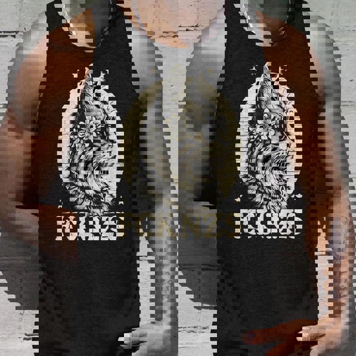 Fck Nzs かわいい猫 タンクトップ 彼への贈り物