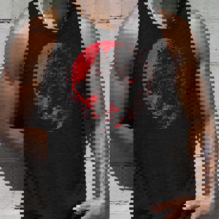 Fenrir Norse Wolf タンクトップ 彼への贈り物