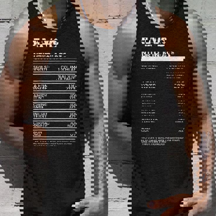 Flavio 栄養成分表示 タンクトップ 彼への贈り物