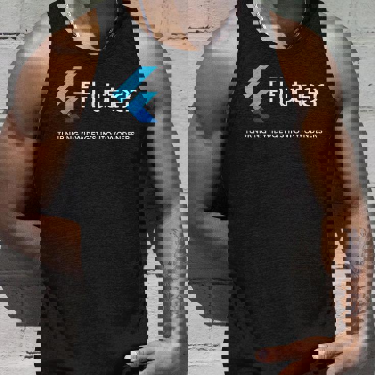 Flutter ウィジェットがアートになる場所 タンクトップ 彼への贈り物