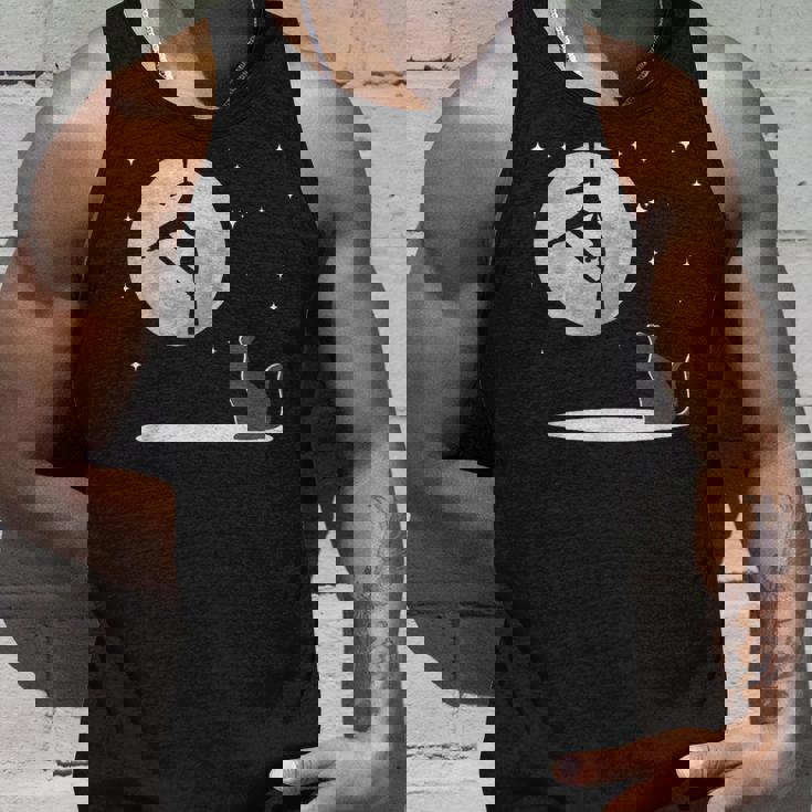 Fly Aerial ヨガハンモックシルク 星と月 猫 猫好き タンクトップ 彼への贈り物