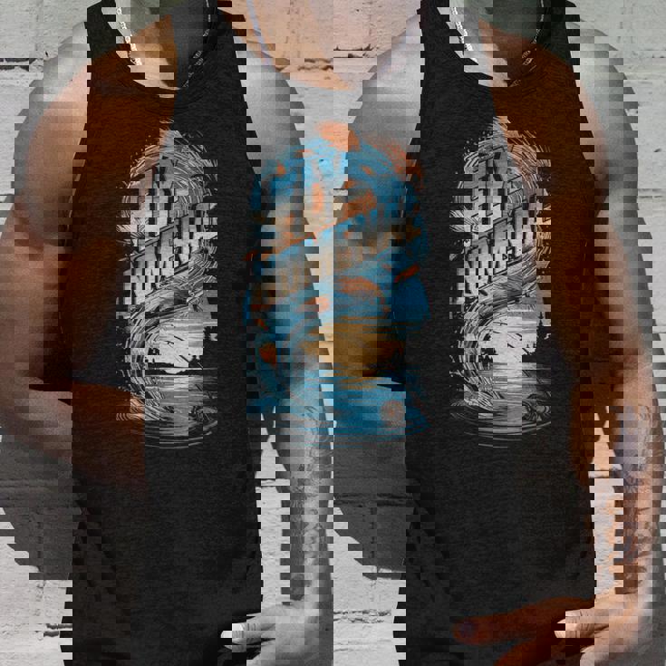 Fly-Nomenal 釣り竿とルアーグラフィック タンクトップ 彼への贈り物