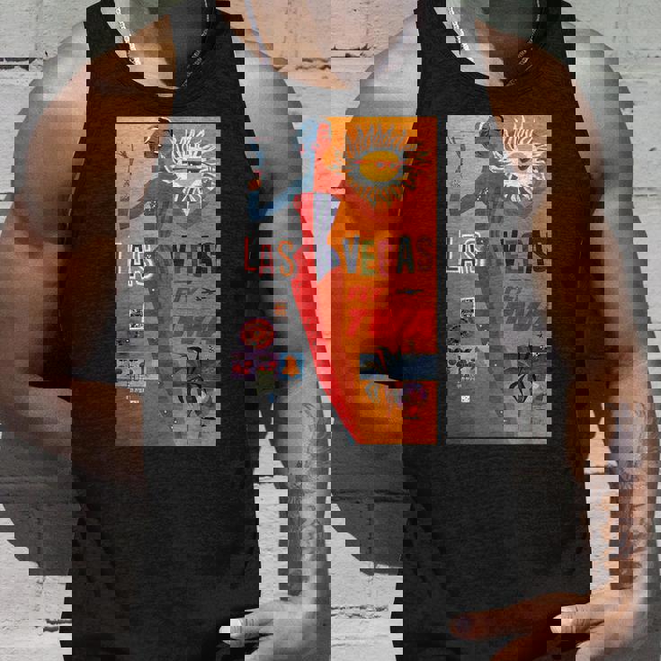 Fly Twa ラスベガス ビンテージ トラベルtシャツ タンクトップ 彼への贈り物