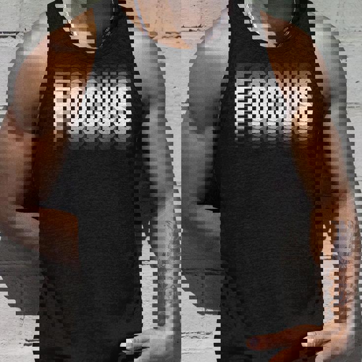 Focus クール トリッピー オプティカル イリュージョン タンクトップ 彼への贈り物