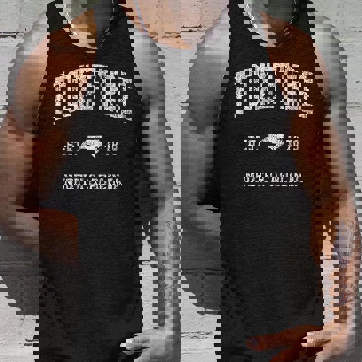 Foxfire ノースカロライナ Nc ビンテージ アスレチック スポーツデザイン タンクトップ 彼への贈り物