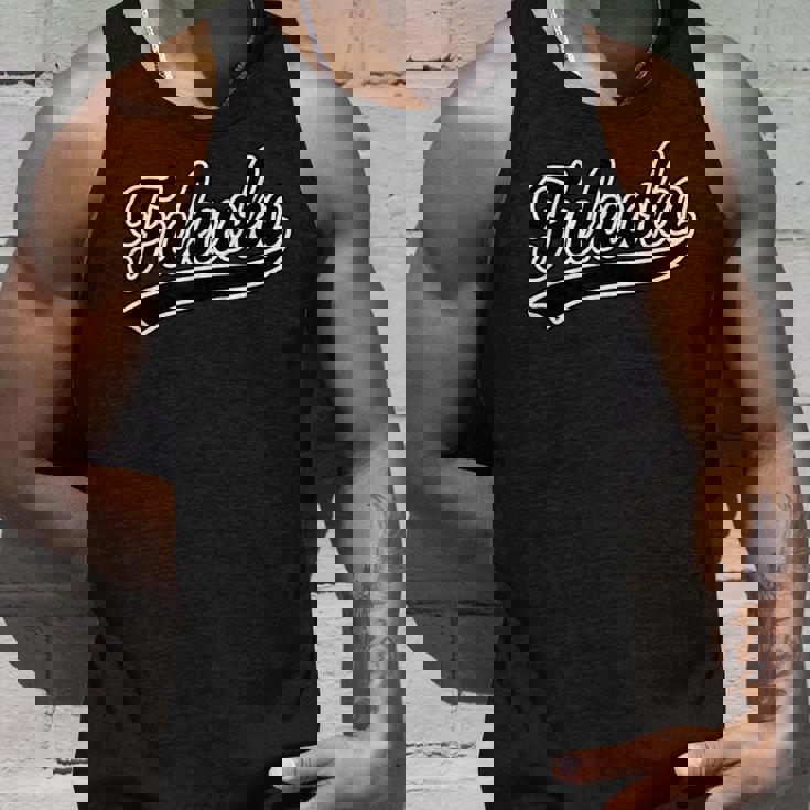 Fukuoka 福岡（チームユニフォーム風）【47都道府県】ジモtティ 地元愛 お土産 面白い おしゃれ タンクトップ 彼への贈り物