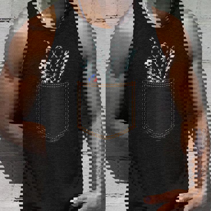 Barbershop アクセサリー ポケットヘアカッター バーバー タンクトップ 彼への贈り物