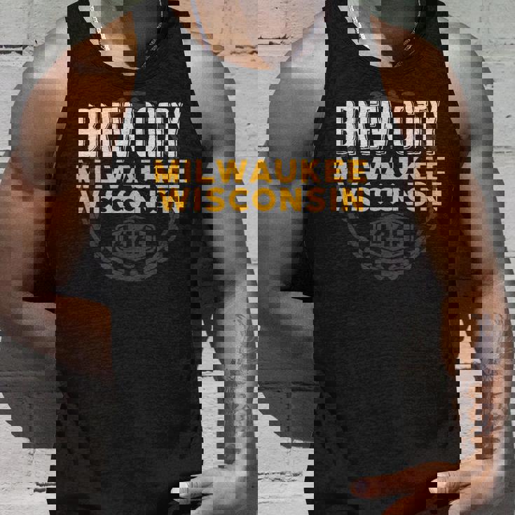 Brew City ミルウォーキー ウィスコンシン州 タンクトップ 彼への贈り物