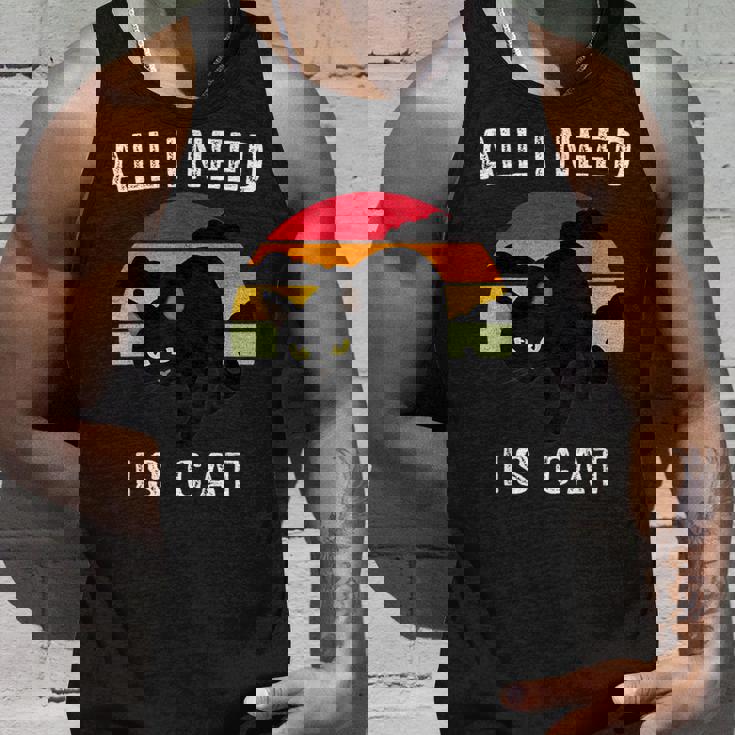 Cat Lover Retrotyle Cat Pattern タンクトップ 彼への贈り物