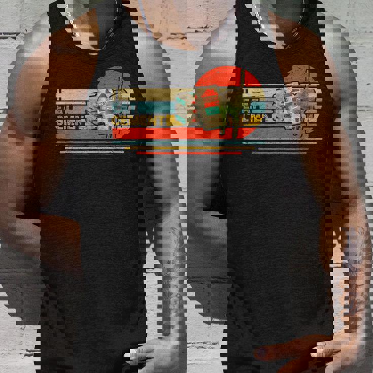 Cat Meme Internet Quote I Eat セメント メンズ レディース クール タンクトップ 彼への贈り物