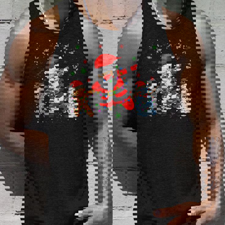 Dabbinganta Christmas おかしいdabサンタクロースクリスマス タンクトップ 彼への贈り物