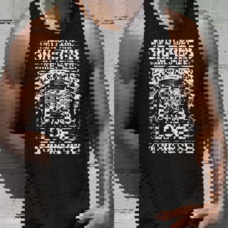 Gamer ボーイフレンド ミーム ビデオゲーム ティーンエイジャー ボーイズ メンズ タンクトップ 彼への贈り物