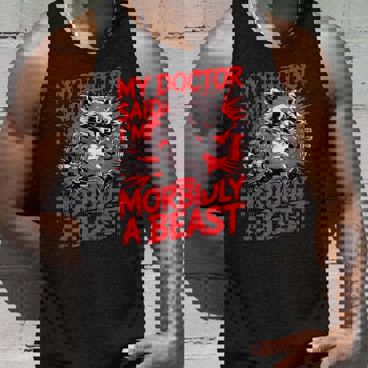 Gym Workout Racoon Muscle タンクトップ 彼への贈り物