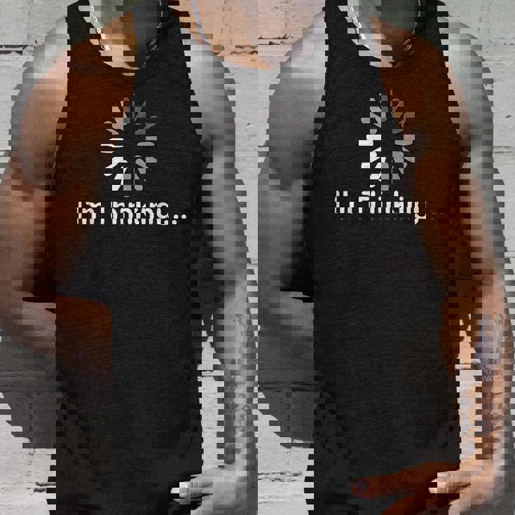 I'm Thinking Loadlow Thinker プログラマー オタク。 タンクトップ 彼への贈り物