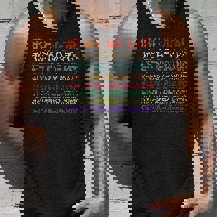 Last Day Ofchool Gen Zlang シニア卒業式 タンクトップ 彼への贈り物