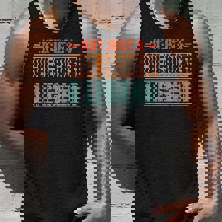Quote Retro Civil Engineer タンクトップ 彼への贈り物