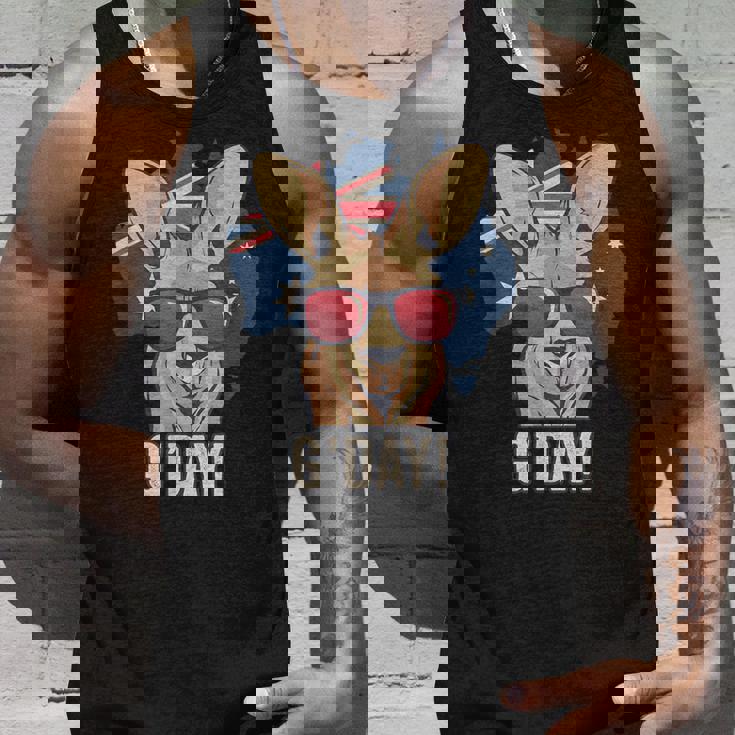 G'dayオーストラリアのお土産カンガルーギフト タンクトップ 彼への贈り物