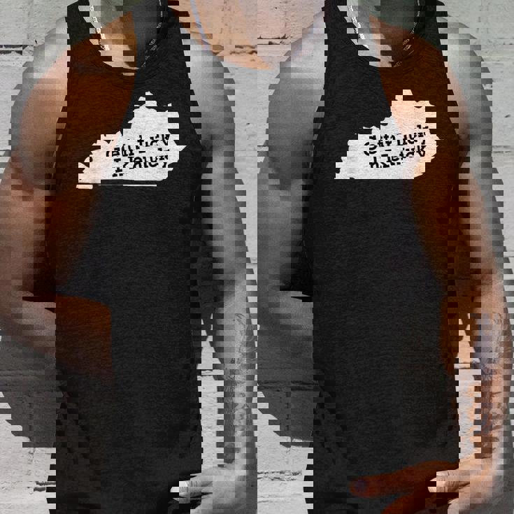 Getting Lucky In Kentucky タンクトップ 彼への贈り物