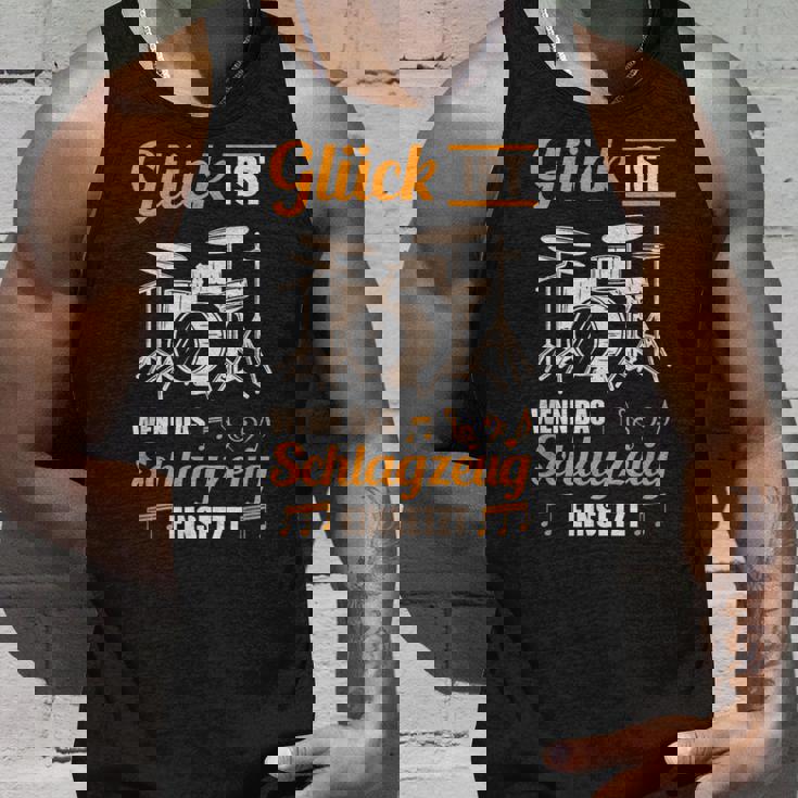 Glück Ist Wenn Das ドラムセット ドラム&ドラム タンクトップ 彼への贈り物