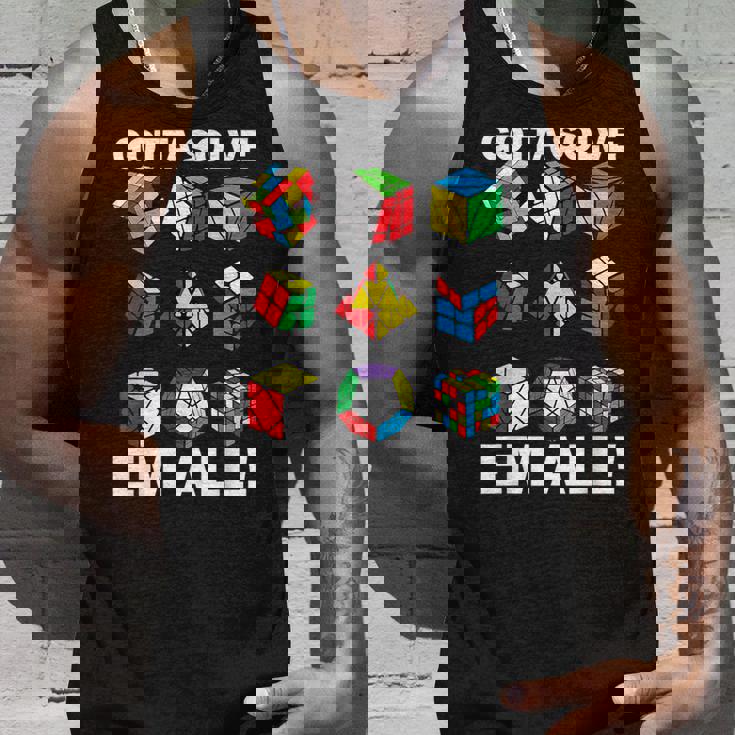 Gottaolve Em Allpeed Cuber パズルキューブ スピードキューブ タンクトップ 彼への贈り物